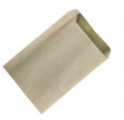 Pommes Frites pose, 100/30 x 120, kraft med PE uden tryk, brun, 1000 stk.