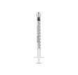 Sprøjte Chirana, 1 ml luer-lock centreret 3 komponent