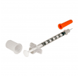 Insulinsprøjte 0,5 ml med påsat kanyle, BD Microfine, 29G, x 1/2, 0,33 x 12,7 mm