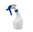 Bruseflaske inklusive brusehoved, 700 ml, blå