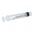 Omnifix Solo sprøjte, 2 ml, luer lock, centreret, 3-komponent