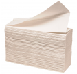 Håndklædeark, 2-lags, Z-fold, 24 x 2 3cm, 8 cm, hvid, 100% nyfiber, 25 pk. á 160 ark