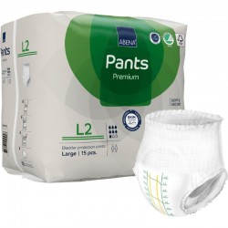 Bukseble, ABENA Pants, L2, grøn farvekode, Premium, 15 stk.