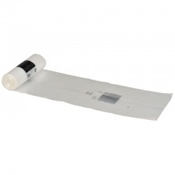 Sækko-Boy sæk, 120 l, klar, LDPE Borstar/virgin, 76 x 103 cm, 18 ruller.