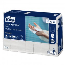 TORK H2 Xpress Soft Multifold Universal håndklædeark, 3-fold, 21 pk.
