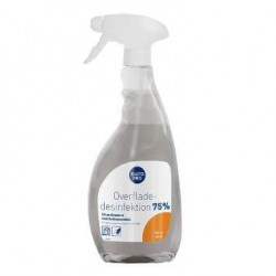 Kiilto overfladedesinfektion, 75% ethanol med sprayer, klar-til-brug, 750 ml.