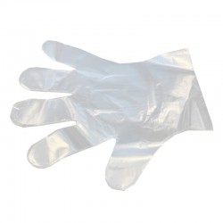 Økonomipakke: LDPE handsker i æske, fødevaregodkendt, størrelse Medium, 500 stk.