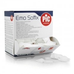 1000 stk. Emo Soffix, hæmostatisk plaster, 3,8 x 3,8 cm