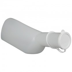 Urinkolbe One size 1000 ml klar med låg