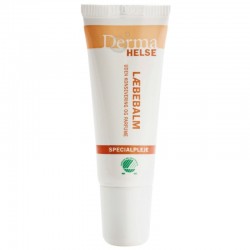Derma Helse Læbebalm, 10 ml, uden farve og parfume