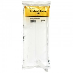 Hånddesinfektion 85%, flydende, 1000 ml. til CombiPlum dispenser, 6 x 1 liter