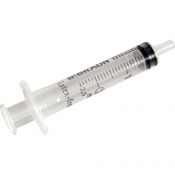 Sprøjte Omnifix Solo 2 ml luer centreret 3-komponent