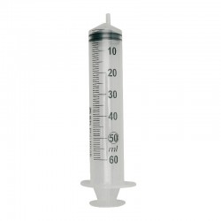 BD Plastipak Sprøjte, 50/60 ml, luer, excentrisk, 3 komponent