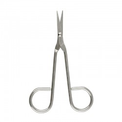 Sutursaks, 11 cm, rustfrit stål, spids/spids, steril, engangs, 1 stk.