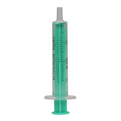 Injekt Sprøjte, 2 ml, luer, centreret, 2 komponent