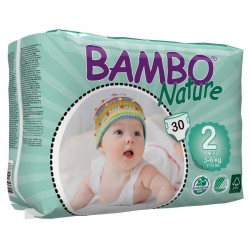 Bambo Nature, Mini 2, 3-6 kg, 30 stk.