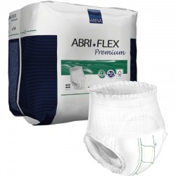 Bukseble, ABENA Abri-Flex, L1, Premium, hvid, grøn farvekode, 14 stk.