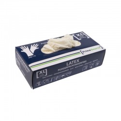 Prime Source Engangshandsker Latex Hvide 100 stk. | XL