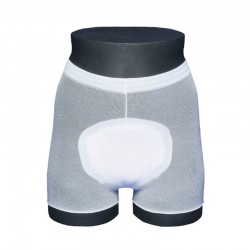Fikseringstrusse ABENA Abri-Fix Pants hvid med ben str. Medium 10 par.