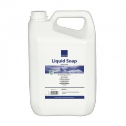 Abena flydende håndsæbe til påfyldning, med parfume, uden farve, 5000 ml.