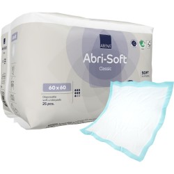 Underlag, ABENA Abri-Soft Classic, 60 x 60 cm, 4 pakker