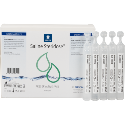 Skyllevæske, 10 ml NaCl 0,9% isotonisk steril